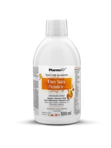 SUPLEMENT DIETY NA WŁOSY, SKÓRĘ I PAZNOKCIE W PŁYNIE BEZGLUTENOWY 500 ml - PHARMOVIT