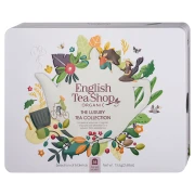 ZESTAW HERBAT I HERBATEK LUKSUSOWYCH BIO W PUSZCE (THE LUXURY – 6 SMAKÓW) (36 x 2,04 g) 73,5 g - ENGLISH TEA SHOP ORGANIC