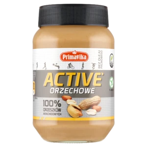KREM Z ORZESZKÓW ZIEMNYCH PRAŻONYCH 100 % BEZGLUTENOWY 470 g - PRIMAVIKA