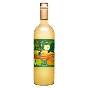 KOMBUCHA O SMAKU CYDRU I MANGO BIO 750 ml - DELIKATNA