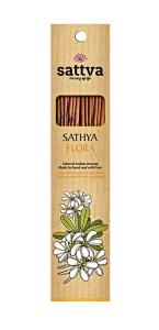 KADZIDEŁKA INDYJSKIE SATHYA FLORA (15 szt.) 30 g - SATTVA (WELLNESS)