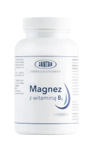 MAGNEZ + WITAMINA B6 60 KAPSUŁEK - JANTAR