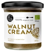 KREM Z ORZECHÓW WŁOSKICH PRAŻONYCH 100 % BIO 300 g - DIET-FOOD