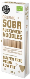 MAKARON (GRYCZANY) NOODLE SOBA BIO 250 g - DIET-FOOD