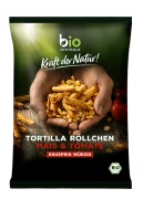 CHIPSY TORTILLA RURKA POMIDOROWE BEZGLUTENOWE BIO 125 g - BIO ZENTRALE