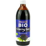 SOK Z CZARNEGO BZU 100 % BIO 500 ml - NATURAVENA