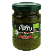 PESTO ZIELONE Z BAZYLII BIO 140 g - VITALIANA