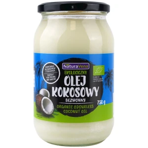 OLEJ KOKOSOWY BEZWONNY BIO 830 ml - NATURAVENA
