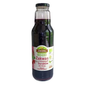 ZAKWAS Z BURAKÓW KISZONYCH NIEPASTERYZOWANY BEZGLUTENOWY BIO 700 ml - FARMA ŚWIĘTOKRZYSKA
