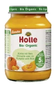 DYNIA - RYŻ BEZ DODATKU CUKRÓW BEZGLUTENOWE OD 5 MIESIĄCA DEMETER BIO 190 g (SŁOIK) - HOLLE