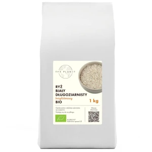 RYŻ BIAŁY DŁUGOZIARNISTY BEZGLUTENOWY BIO 1 kg - THE PLANET