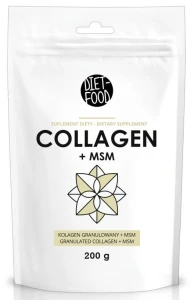 KOLAGEN + MSM INSTANT W PROSZKU 200 g - DIET-FOOD