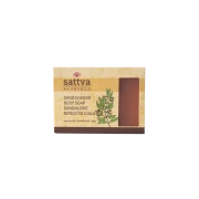 MYDŁO W KOSTCE DO CIAŁA DRZEWO SANDAŁOWE 125 g - SATTVA (AYURVEDA)