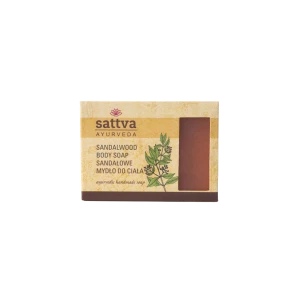 MYDŁO W KOSTCE DO CIAŁA DRZEWO SANDAŁOWE 125 g - SATTVA (AYURVEDA)