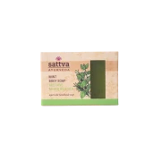 MYDŁO W KOSTCE DO CIAŁA MIĘTA 125 g - SATTVA (AYURVEDA)