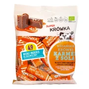 KRÓWKI SŁONY KARMEL BEZMLECZNE BEZGLUTENOWE BIO 150 g - ME GUSTO (SUPER KRÓWKA)