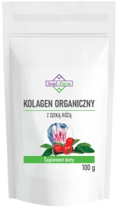 KOLAGEN RYBI Z DZIKĄ RÓŻĄ W PROSZKU 100 g - SOUL FARM