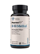 WITAMINA B-50 METHYL B-COMPLEX MAX+ BEZGLUTENOWA 60 KAPSUŁEK - PHARMOVIT (CLASSIC)
