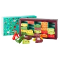 KALENDARZ ADWENTOWY CHEST (HERBATY I HERBATKI) BIO PIRAMIDKI (13 SMAKÓW) (25 x 2 g) 50 g - ENGLISH TEA SHOP ORGANIC (PRODUKT SEZONOWY)