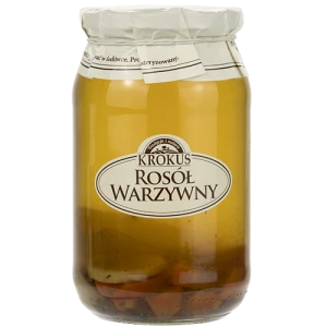 BULION WARZYWNY W PŁYNIE BEZ DODATKU CUKRÓW BEZGLUTENOWY 810 ml - KROKUS