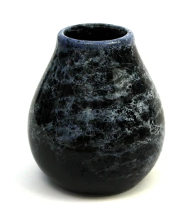 MATERO CERAMICZNE MARMOL BLUE 350 ml - YERBA MATE GREEN
