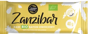 BATON OWOCOWY ZANZIBAR BEZGLUTENOWY BIO 40 g - ZMIANY ZMIANY