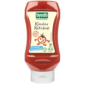 KETCHUP DLA DZIECI BEZGLUTENOWY BIO 300 ml - BYODO