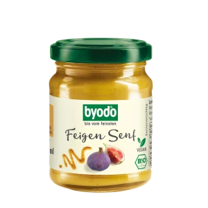MUSZTARDA FIGOWA BEZGLUTENOWA BIO 125 ml - BYODO
