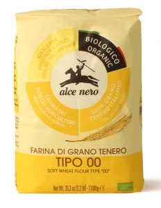 MĄKA PSZENNA TYP "00"  DO SŁODKICH WYPIEKÓW BIO 1 kg - ALCE NERO