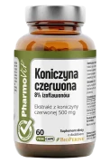 KONICZYNA CZERWONA EKSTRAKT (500 mg) BEZGLUTENOWY 60 KAPSUŁEK - PHARMOVIT (CLEAN LABEL)