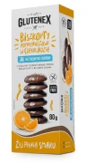 BISZKOPTY POMARAŃCZOWE W CZEKOLADZIE BEZ DODATKU CUKRÓW BEZGLUTENOWE 80 g - GLUTENEX