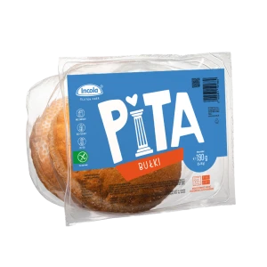 BUŁKI PITA BEZGLUTENOWE (2 szt.) 190 g - INCOLA