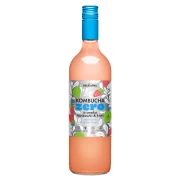 KOMBUCHA O SMAKU TRUSKAWKI I KIWI ZERO % CUKRU 700 ml - DELIKATNA