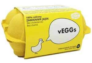 ROŚLINNY ZAMIENNIK 32 JAJ DO PIECZENIA, GOTOWANIA, PANIEROWANIA ORAZ JAKO ZAMIENNIK ŻÓŁTKA BEZGLUTENOWY 102 g - CULTURED FOODS