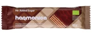 WAFELEK Z SAMOPSZY Z KREMEM MLECZNO - KAKAOWYM W POLEWIE Z CZEKOLADY MLECZNEJ BEZ DODATKU CUKRÓW BIO 40 g - HARMONICA