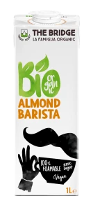 NAPÓJ MIGDAŁOWY BARISTA BEZ DODATKU CUKRÓW BEZGLUTENOWY BIO 1 L - THE BRIDGE