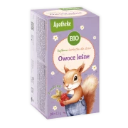 HERBATKA BAJKOWA DLA DZIECI - OWOCE LEŚNE Z MALINĄ BIO (20 x 1,5 g) 30 g - APOTHEKE