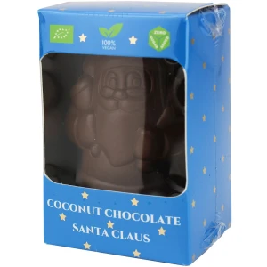 MIKOŁAJ Z CZEKOLADY KOKOSOWEJ BEZ DODATKU CUKRÓW BIO 75 g - COCOA (PRODUKT SEZONOWY)