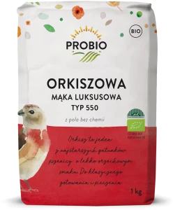 MĄKA ORKISZOWA LUKSUSOWA TYP 550 BIO 1 kg - PROBIO