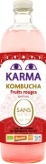 KOMBUCHA Z OWOCAMI CZERWONYMI BEZ CUKRU FAIR FOR LIFE DEMETER BIO 750 ml - KARMA KOMBUCHA