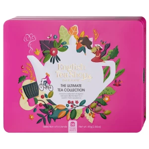 ZESTAW HERBAT I HERBATEK CODZIENNYCH BIO W PUSZCE (THE ULTIMATE – 6 SMAKÓW) (36 x 1,96 g) 70,5 g - ENGLISH TEA SHOP ORGANIC