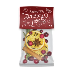 MIESZANKA LIOFILIZOWANA DO HERBATY I NAPOJÓW (ZIMOWY PONCZ) BIO 20 g - DARY NATURY (PRODUKT SEZONOWY)