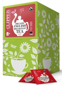 HERBATA CZARNA ENGLISH BREAKFAST FAIR TRADE BIO (250 x 2,2 g) 550 g - CLIPPER