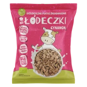 ŁÓDECZKI JAGLANO - OWSIANE Z CYNAMONEM BEZ DODATKU CUKRÓW BIO 260 g - HELPA