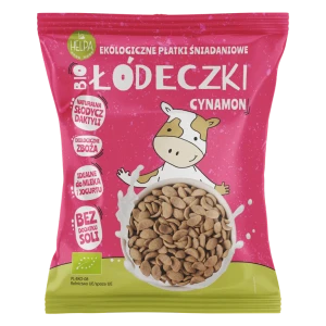 ŁÓDECZKI JAGLANO - OWSIANE Z CYNAMONEM BEZ DODATKU CUKRÓW BIO 260 g - HELPA