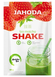 SHAKE Z MATCHĄ I TRUSKAWKĄ BEZGLUTENOWY BIO 30 g - AMYLON
