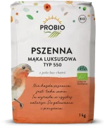 MĄKA PSZENNA LUKSUSOWA TYP 550 BIO 1 kg - PROBIO
