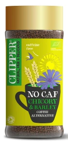 KAWA ZBOŻOWA INSTANT Z JĘCZMIENIEM I CYKORIĄ BIO 100 g - CLIPPER