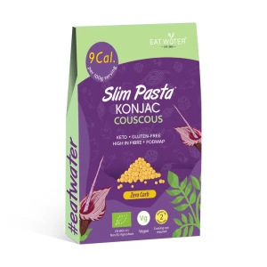 MAKARON (KONJAC) W KSZTAŁCIE KUSKUSU BEZGLUTENOWY BIO 270 g (200 g) - SLIM (EAT WATER)