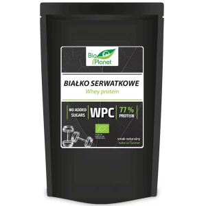 BIAŁKO SERWATKOWE NATURALNE (KONCENTRAT WPC 77) BIO 150 g - BIO PLANET